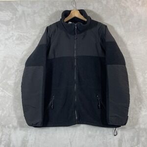 DSCP Peckham Jacket Mens Large Black US Military Polartec Fleece Cold Weather